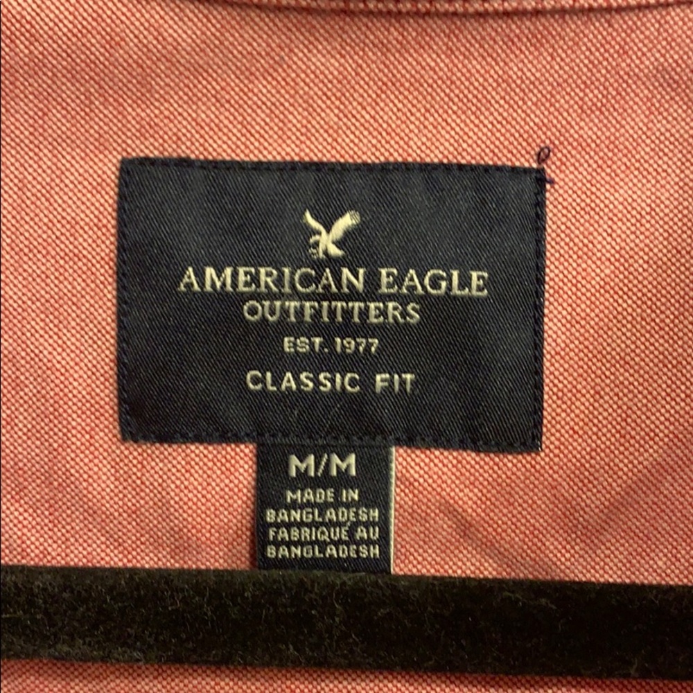 Salmon button down - Picture 2 of 2